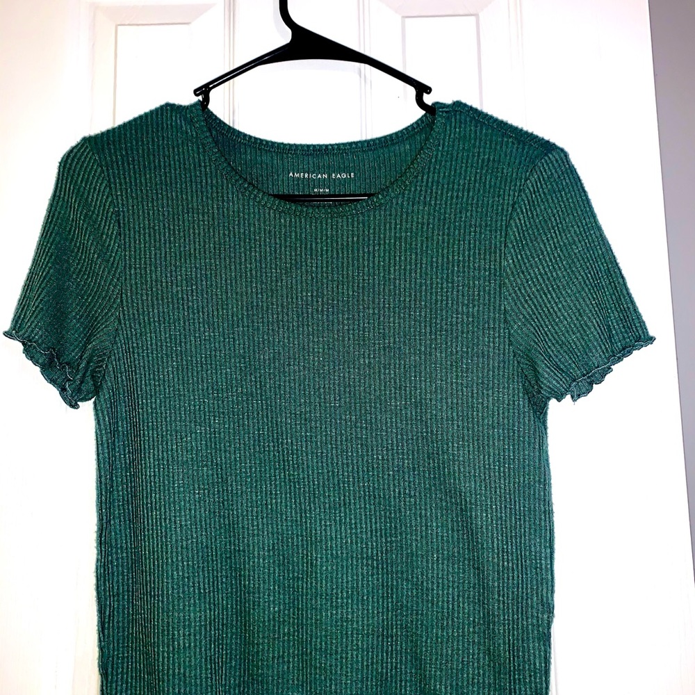 american eagle crop shirt